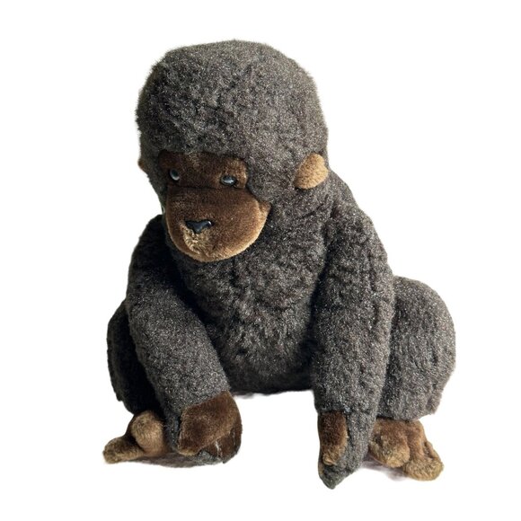 Dakin Gorilla Plush 1979 Brown Ape Monkey 18" Stuffed Animal Vintage Zoo - Picture 6 of 9